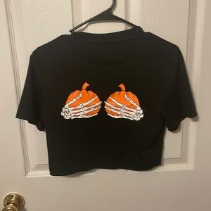 Halloween Crop Top